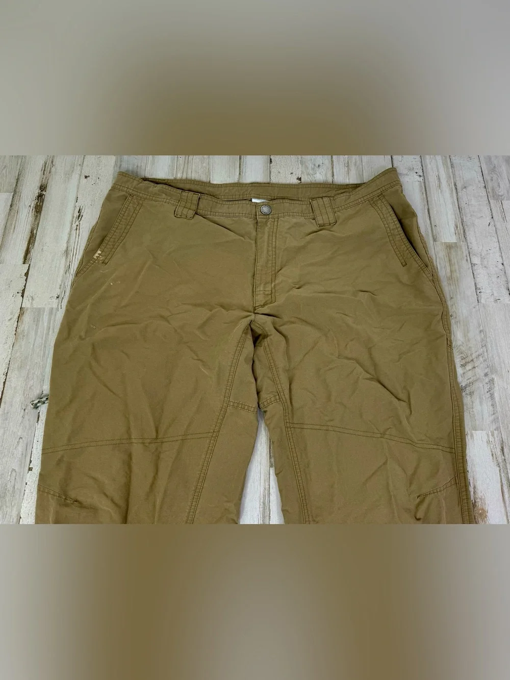 Columbia Men’s Cargo Pant 40x32 Tan Outdoor